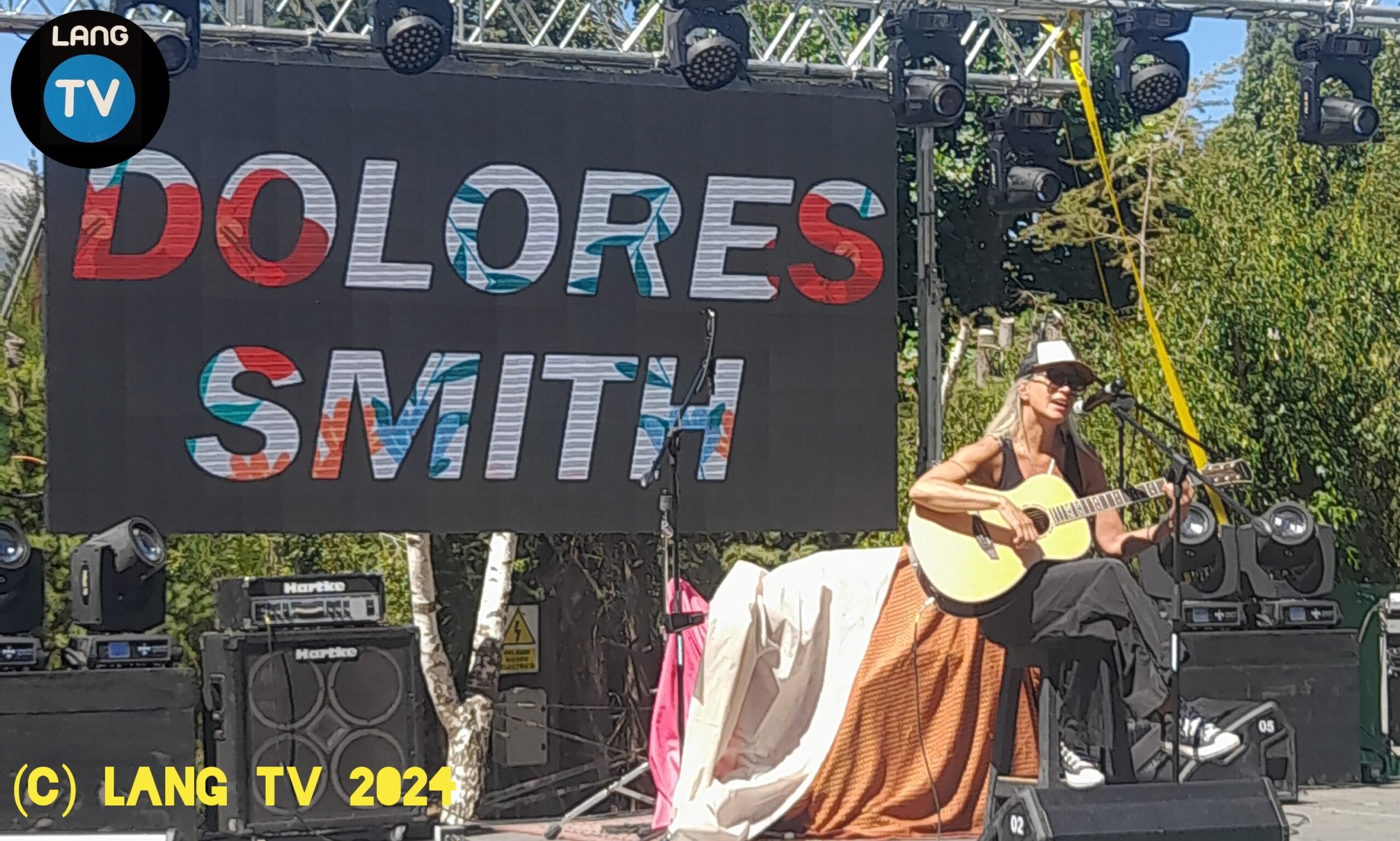 CULTURA: AUSPICIOSA APERTURA DE LA FIESTA DE LOS JARDINES CON DOLORES SMITH