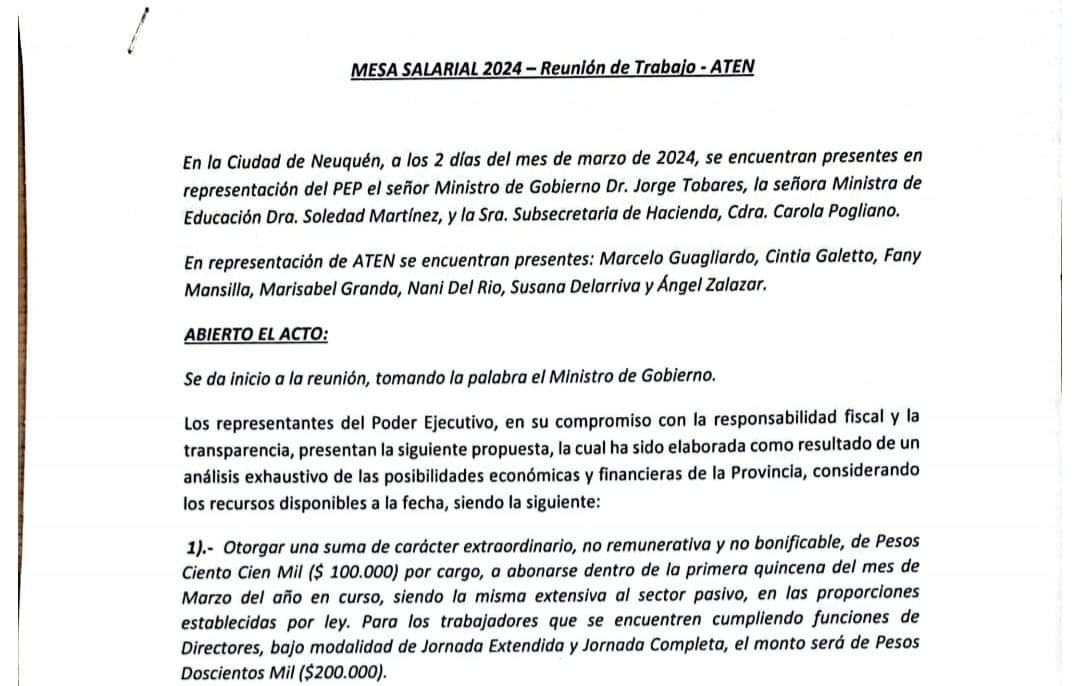 SOCIEDAD: EMPIEZAN LAS CLASES EN ANGOSTURA, PERO SE RECHAZO LA PROPUESTA GUBERNAMENTAL