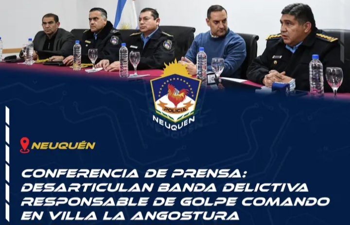 SEGURIDAD: LOS TENEMOS, CONFERENCIA POLICIAL SOBRE LA SUPERBANDA DE NODO