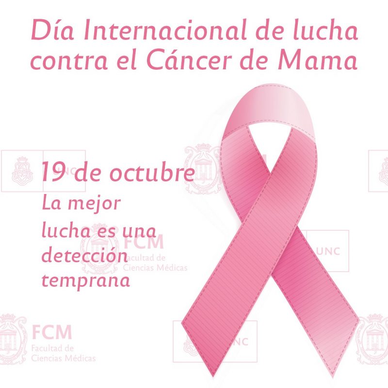 SALUD: LA UNICA LUCHA QUE SE PIERDE ES LA QUE NO SE DA, 19 DE OCTUBRE NO AL CANCER DE MAMA