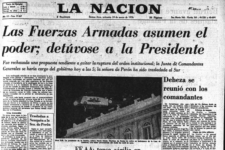 POLITICA: ISABEL, LA PRIMER PRESIDENTA PERONISTA PRESA