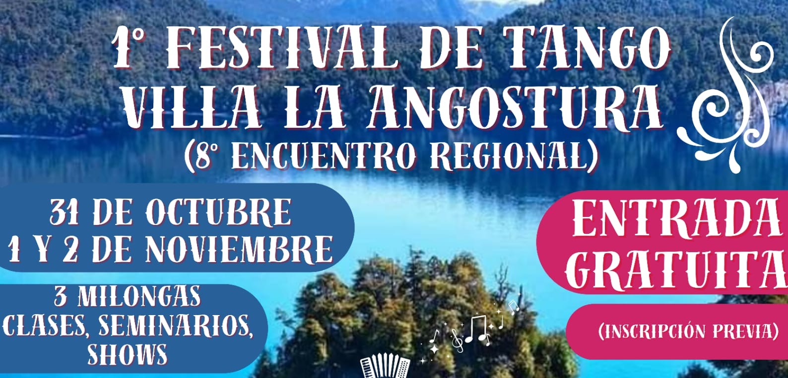 CULTURA: SE VIENE EL GRAN FESTIVAL DE TANGO DE ANGOSTURA