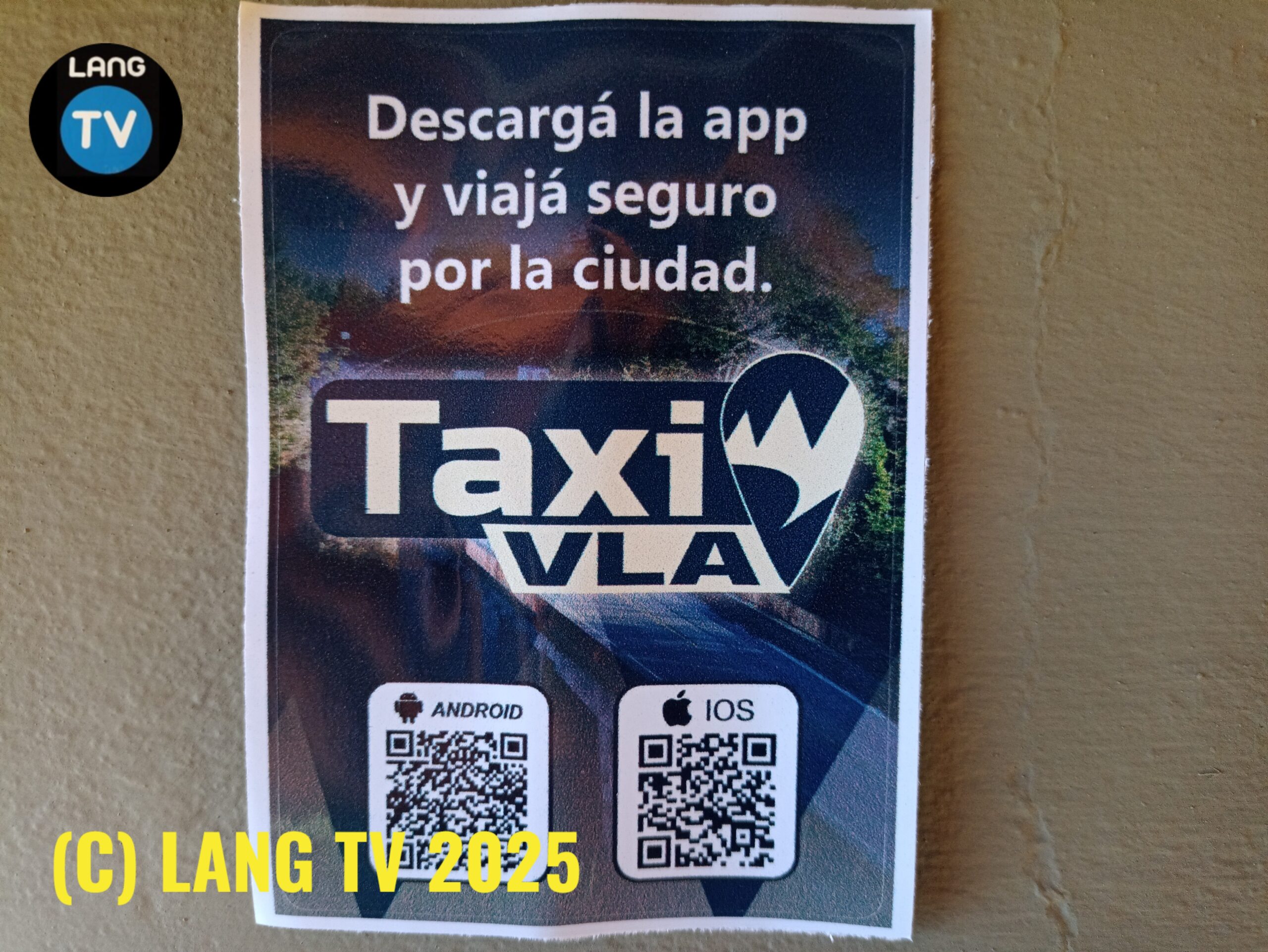 MUNICIPALIDAD: VLA TIENE SU APP PROPIA PARA TAXIS, SERA OBLIGATORIA