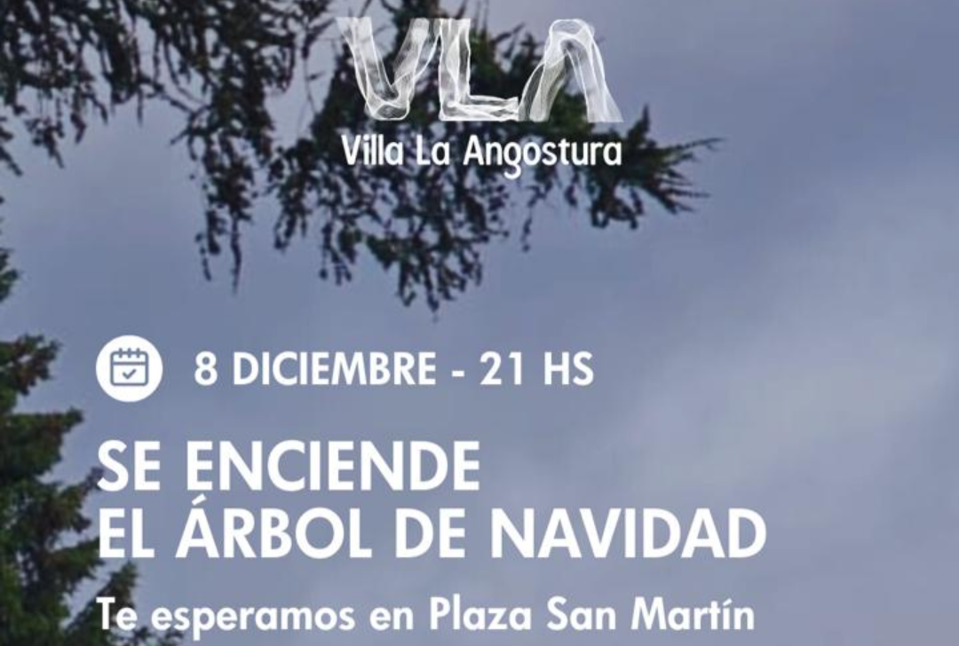 SOCIEDAD: COMIENZA LA PRE NAVIDAD EN ANGOSTURA, 8/12 A LAS 21HS