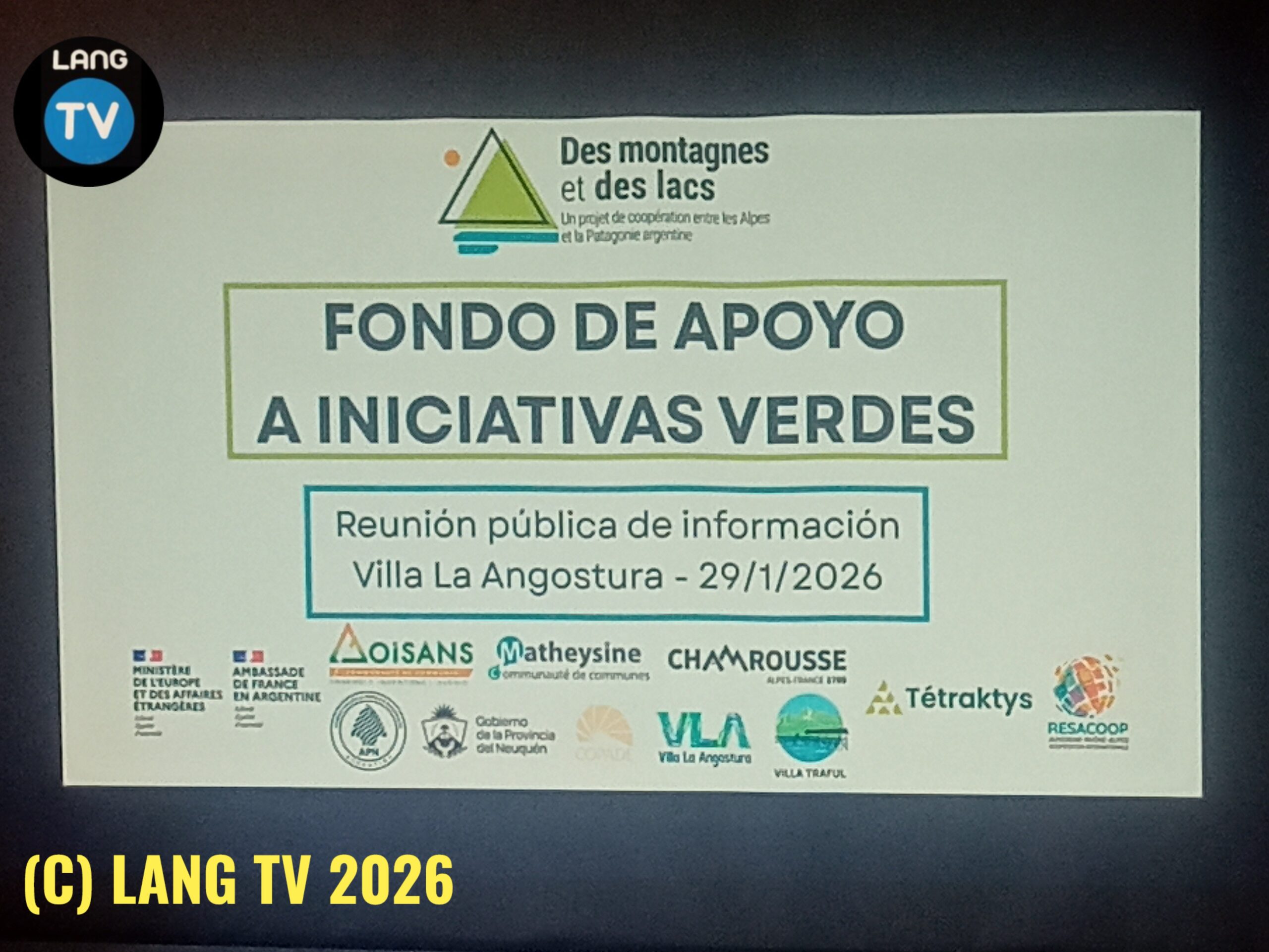 MUNICIPALIDAD: TRAMO FINAL PARA PARTICIPAR DEL FONDO DE APOYO A INICIATIVAS VERDES