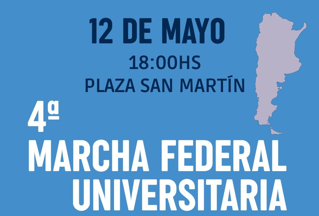 EDUCACION: MAÑANA ARGENTINA MARCHA POR LA UNIVERSIDAD PUBLICA
