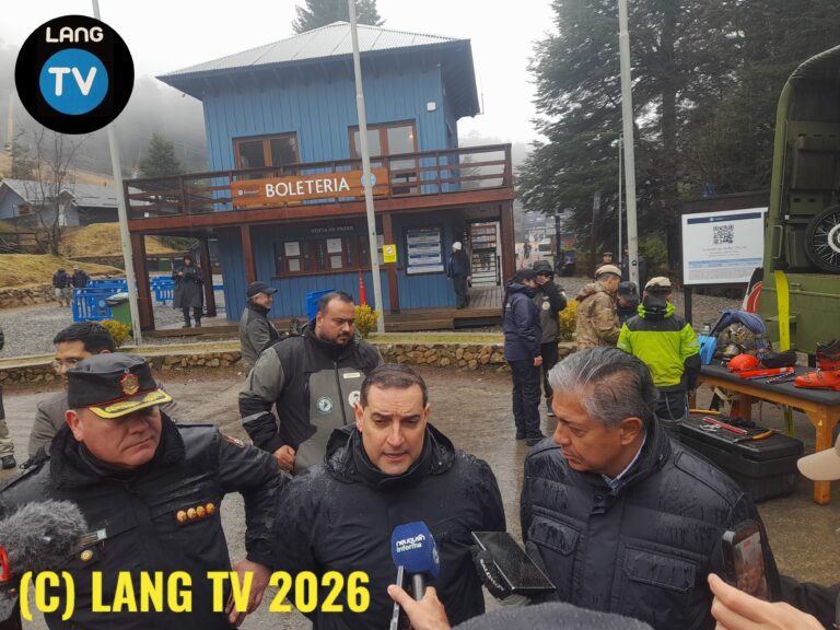 SEGURIDAD: TENEMOS LINEA DIRECTA CON LAS FUERZAS FEDERALES Y CON CHILE (MATIAS NICOLINI, MINISTRO DE SEGURIDAD)