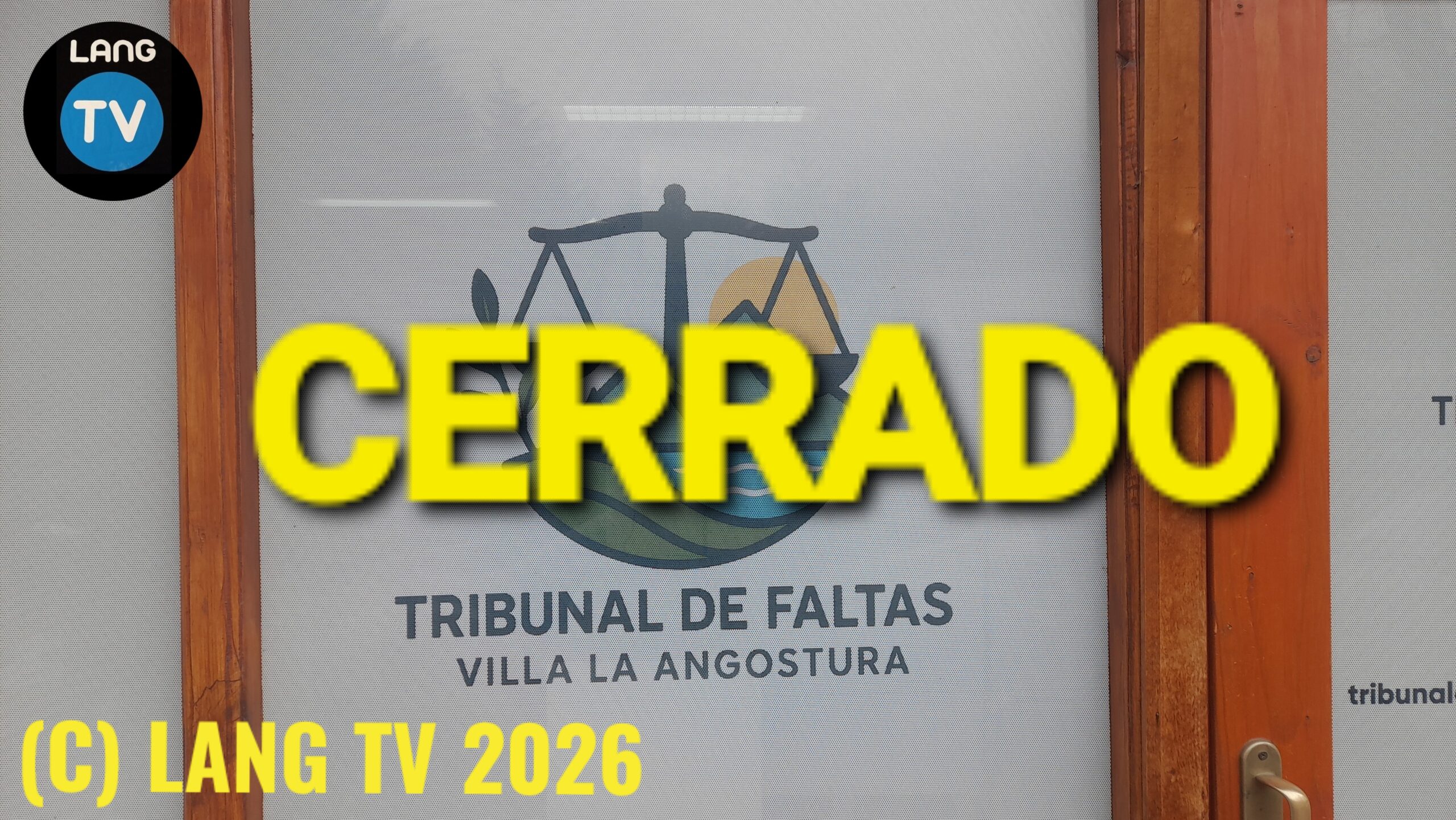 JUSTICIA: TRIBUNAL DE FALTAS CIERRA UNA SEMANA