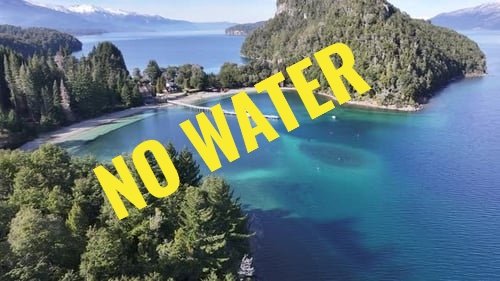 MUNICIPALIDAD: PARTE DEL BARRIO PUERTO DE ANGOSTURA SIN AGUA……..Y HASTA EL MIERCOLES