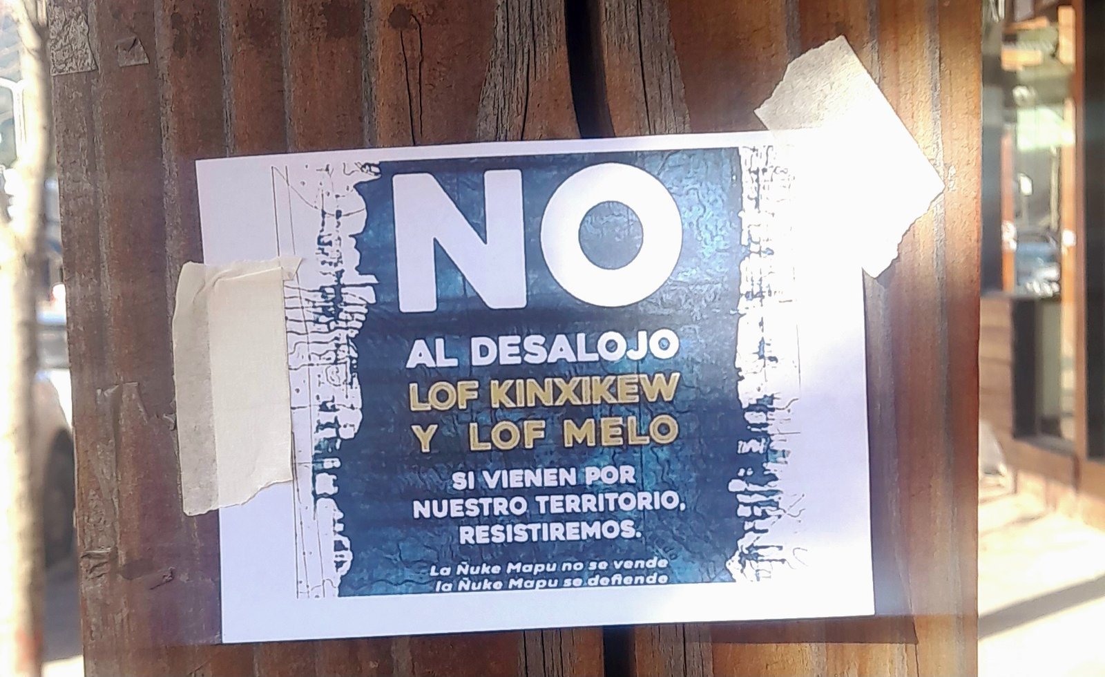 JUDICIALES: MIENTRAS SIGUE FIRME EL MANDARO DE DESALOJO ORGANIZACIONES CONVOCAN A CARAVANA DE APOYO AL LOF EL 22